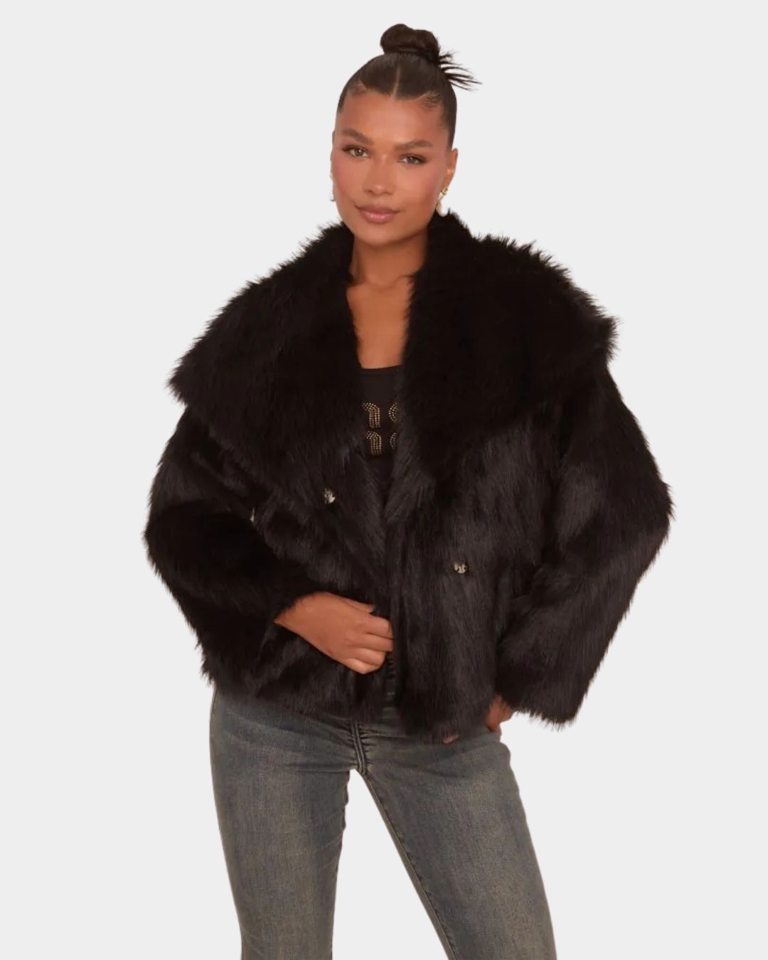 Ego Faux Fur Coat